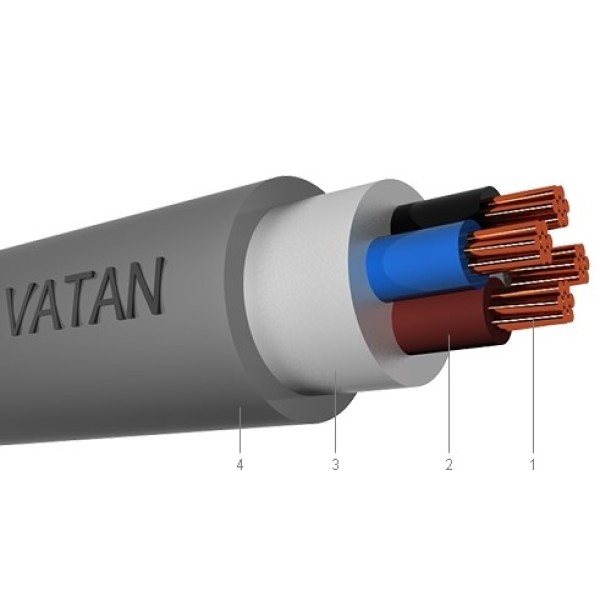 KABEL VATAN NH 3X4 MM