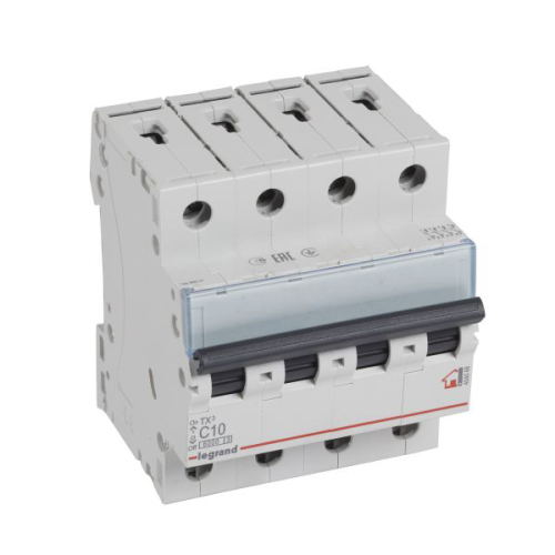 404068 AVTOMAT 4X10A C 6kA LEGRAND