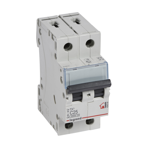 404044 AVTOMAT 2X25A C 6kA LEGRAND