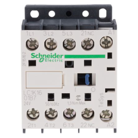 KONTAKTOR SCHNEIDER LC1K1601B7 7.5KW NC (KAT. 24V)
