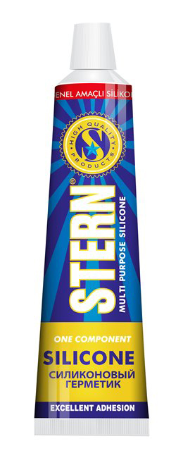 SİLİKON STERN AĞ/ŞƏFFAF/QARA 50 ML