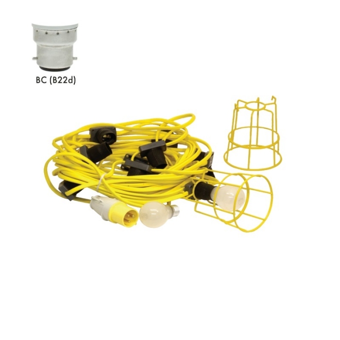 İŞIQLANDIRMA DƏSTİ  DETA KABELLİ VƏ MÜHAFİZƏ QƏFƏSLİ 22M (PATRON BC)