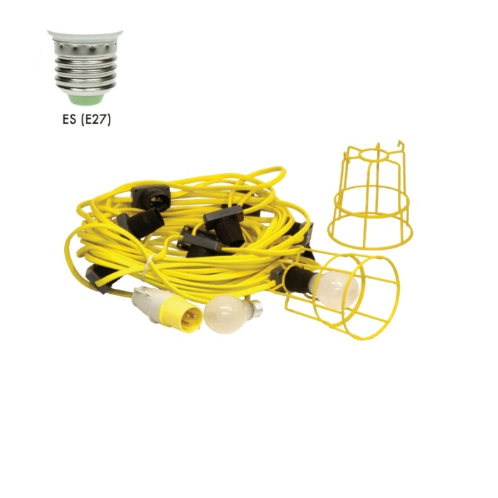 İŞIQLANDIRMA DƏSTİ DETA KABELLİ VƏ MÜHAFİZƏ QƏFƏSLİ 22M (PATRON ES)