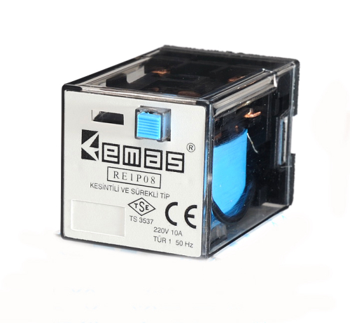 RELE RE1P08AC024 8 KONTAKTLI 24V