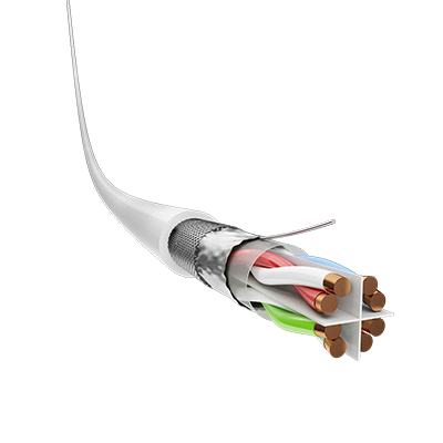 KABEL ÜNAL CAT6 SF-UTP 4x2x24AWG EKRANLI DATA(İNTERNET)