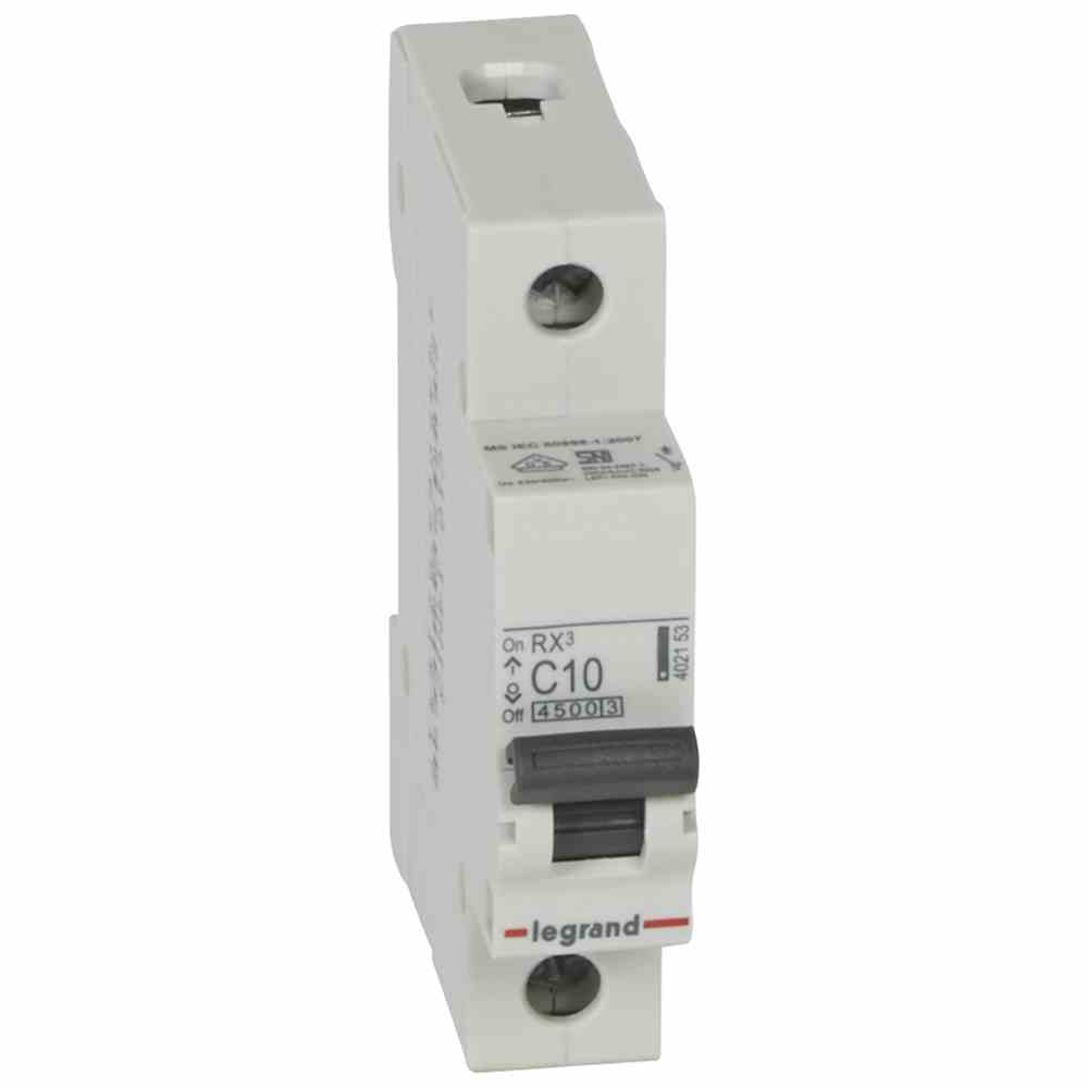 405159 AVTOMAT 1X10A C 6kA LEGRAND