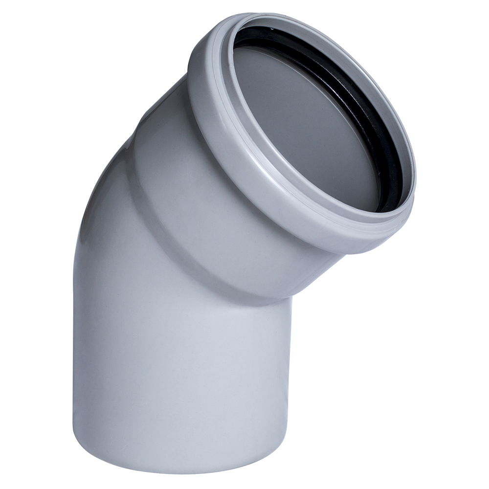 DİRSƏK HİLL FAN (KANALİZASİYA) 45° 50 MM