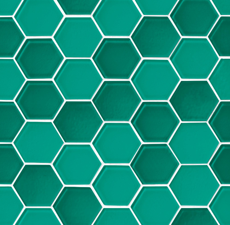 METLAX TEAL BLEND MOSAİC 2X2