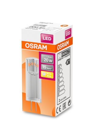 LAMPA OSRAM LED P PIN40 3,8VT 230V CL 470LMN 2700K G9
