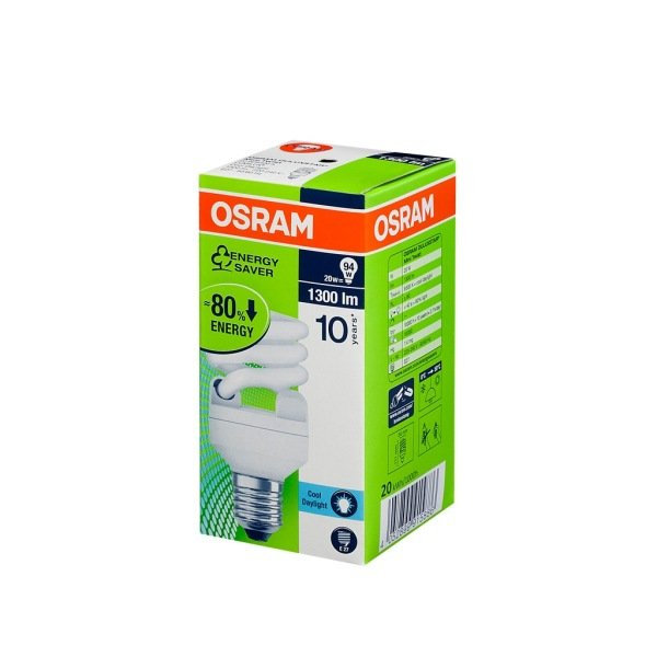 LAMPA OSRAM DULUX MINI TWIST 20-94VT 240V 1300LMN 2700K E27