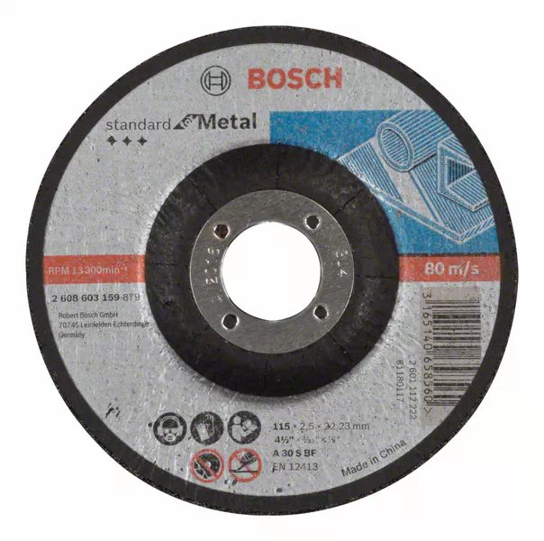 DİSK BOSCH METAL KƏSMƏ 115 X 2.5 X 22.23 MM