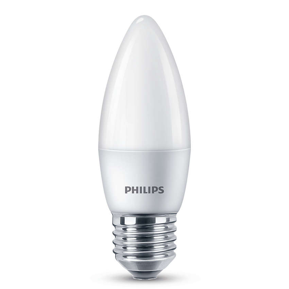 LAMPA PHILIPS LED CANDLE 6.5-75VT E27 827