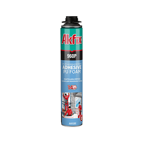 KÖPÜK AKFIX 960P POLİURETAN 800 ML (B900) 4S