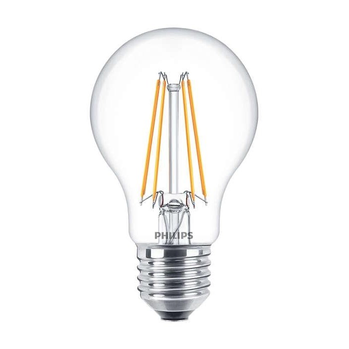 LAMPA PHILIPS LED FILAMENT 6-70VT 827 E27 SARI A60