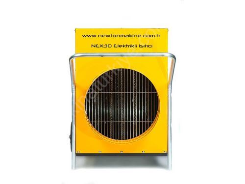 ELEKTRIKLI ISIDICI 30 KW (İNŞAAT  FABRIK ISITMƏ FANI) - NEWTON MAKINE NEX-30