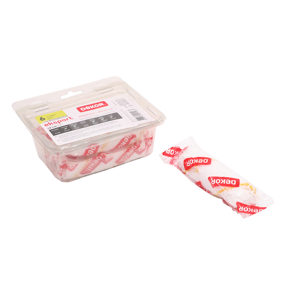 RULO DEKOR EKSPORT EHTİYAT 10 SM 6 - LI