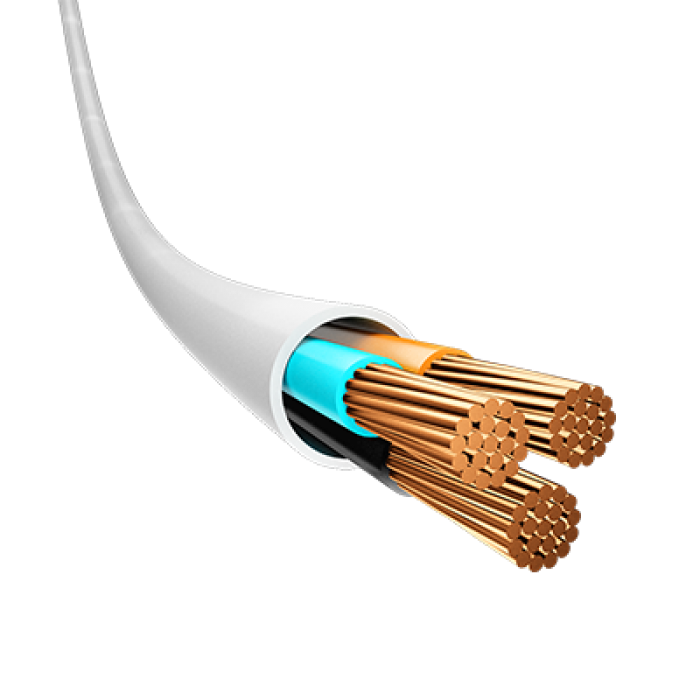KABEL ÜNAL 4x2.5MM² H05VV-F