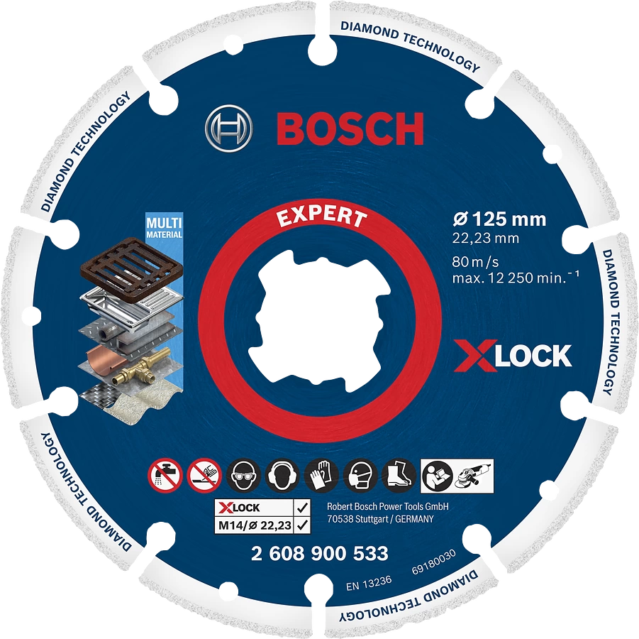 BOSCH X-LOCK Отрезной диск