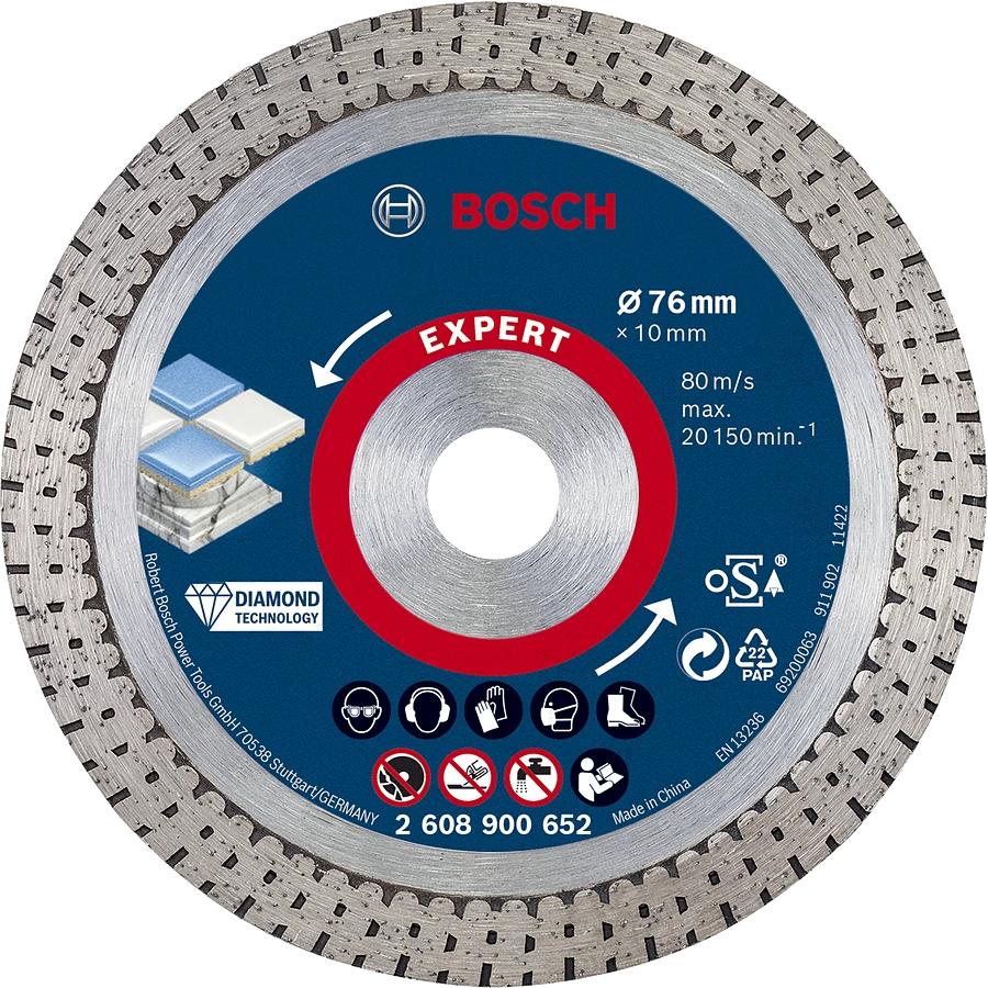 BOSCH EXPERT HARDCERAMIC 76 MM DİSKLƏR