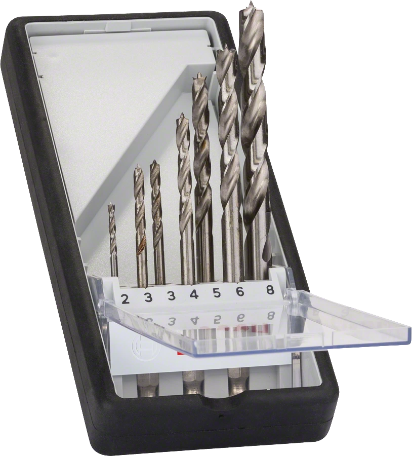 BOSCH AĞACDAN QAZMA DƏSTƏKLİ ALTIBİLƏKLƏK, 7 PARÇA