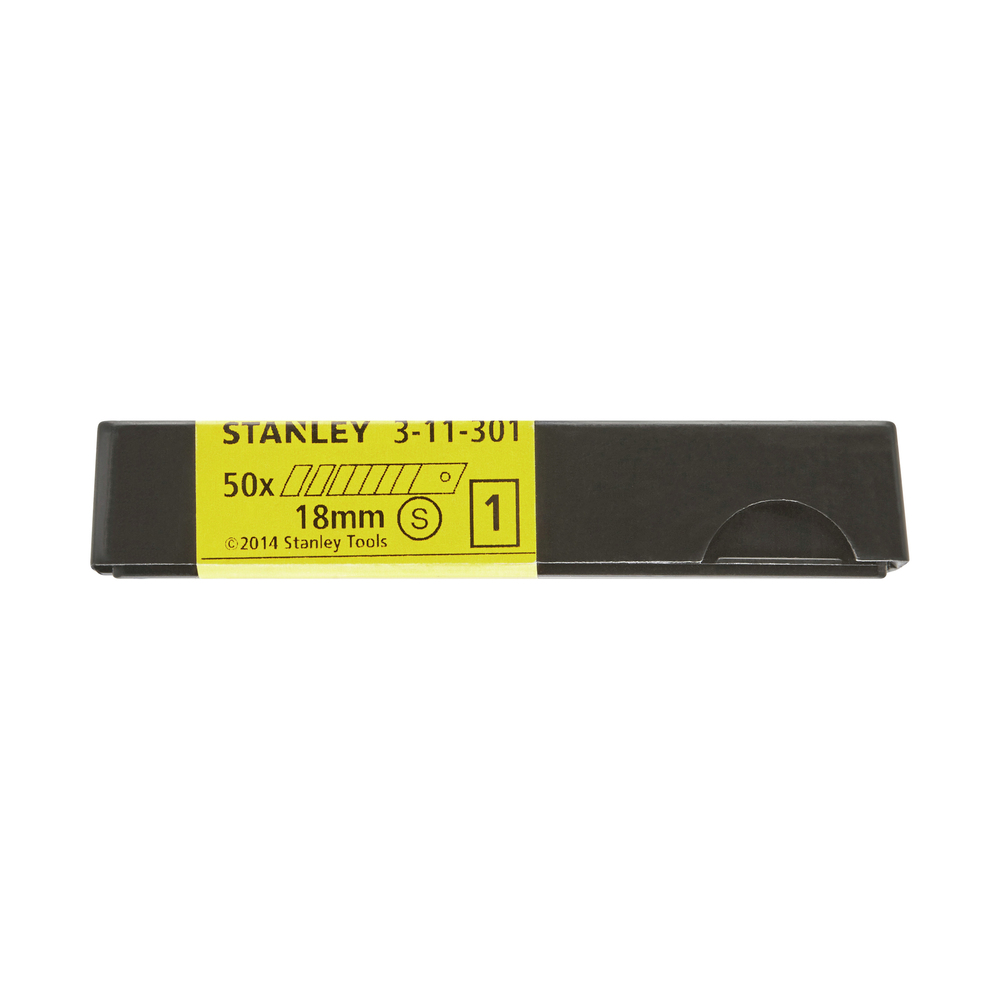 STANLEY Maket bıçağı əlavəsi 110 X 18 MM - 50X1 PK