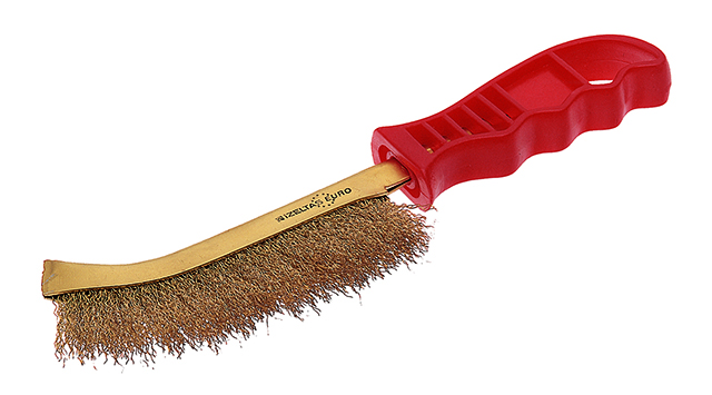 İZELTAŞ 07416 Qıvrıq uclu fırça plastik saplı 270 mm