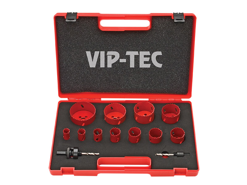 Набор биметаллических перфораторов VIP-TEC Hss, 13 предм.