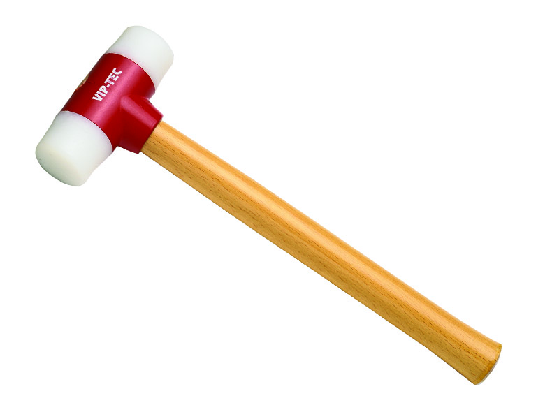 Пластиковый молоток VIP-TEC с деревянной ручкой