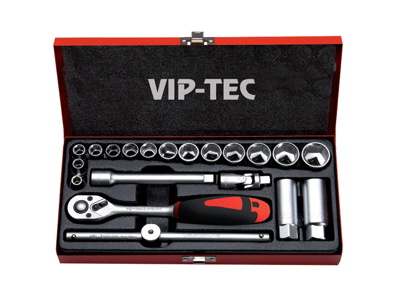 VİP-TEC 3/8″ Lokma açar seti 20 parça 