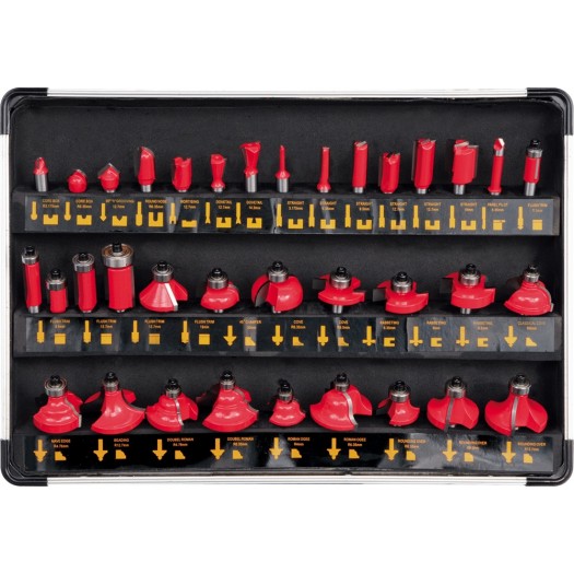 YATO YT-6803 ROUTER BİT seti 35 ədəd