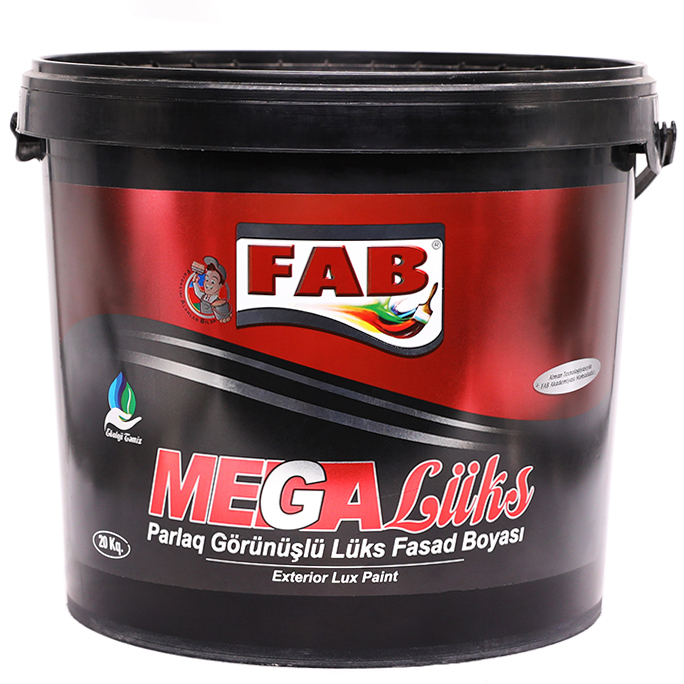 FAB MEGA LÜKS FASAD BOYASI AĞ 7.5 KG