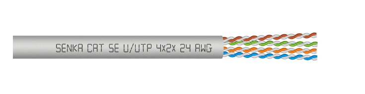 KABEL ŞENKA CAT 5 FTP 4x2x24 AWG-CCA