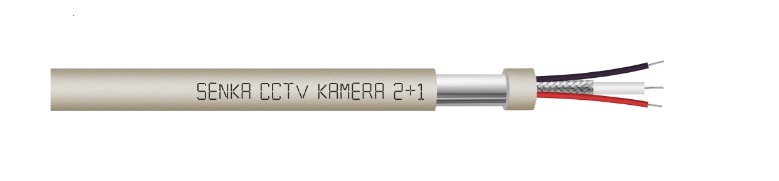 KABEL ŞENKA CCTV 1+4 (4x0.22) CCA
