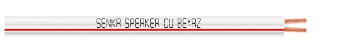 KABEL ŞENKA (2x1.5 CCA)(LÜSTUR ÜÇÜN)